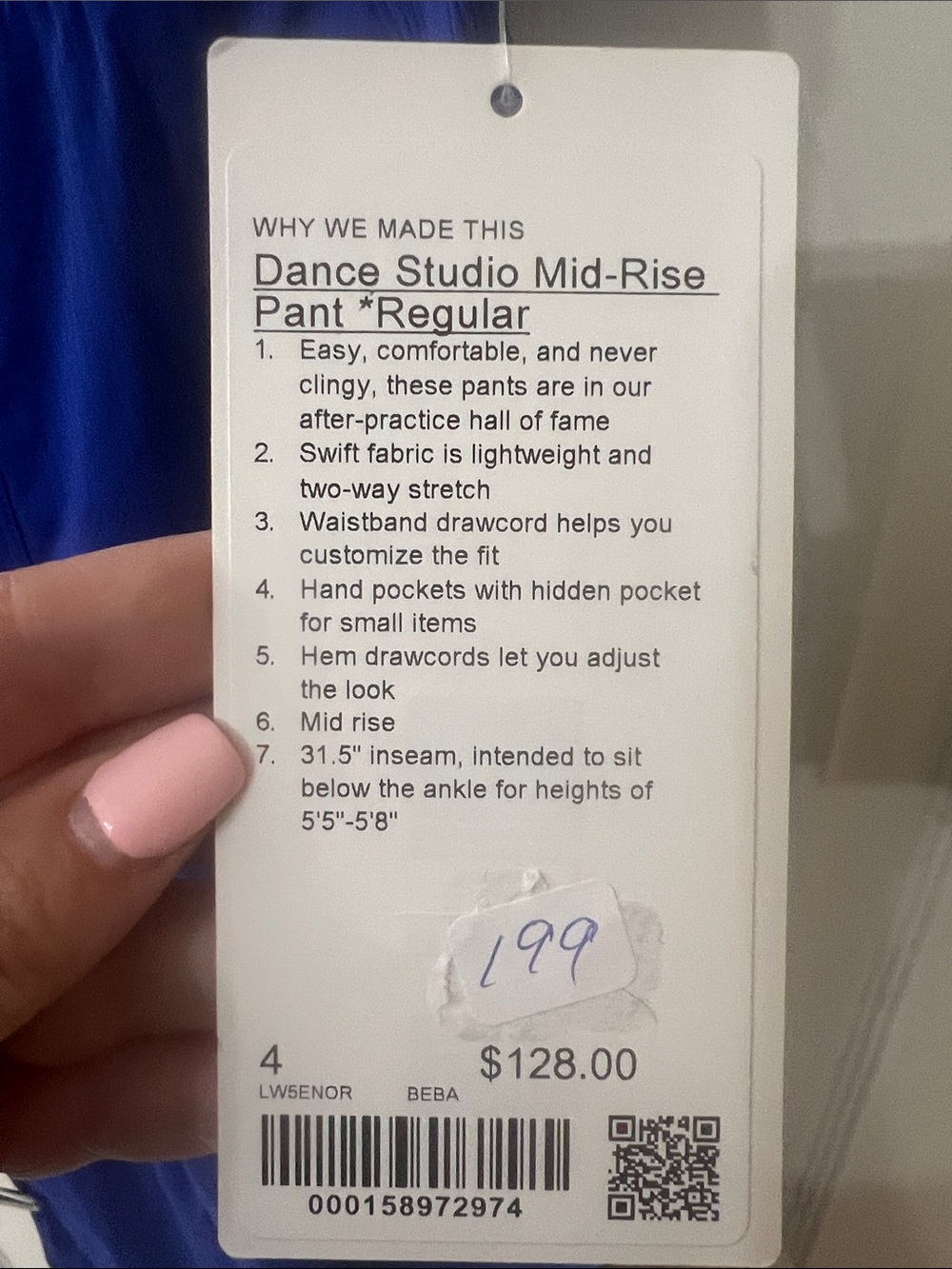 Dance Studio Mid-Rise Pant - Picture 8 of 8